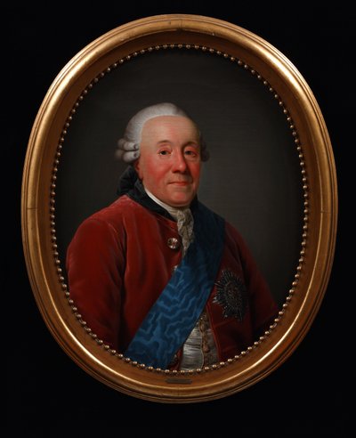 Portrait of Count Jørgen Scheel (1718-1786) by Jens Juel